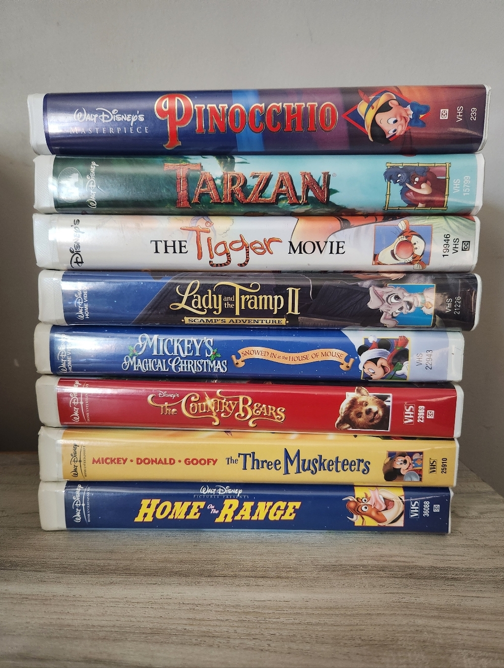 Classic Disney VHS Movies